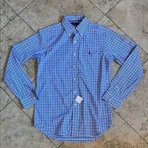 Polo Ralph Lauren Performance Long Sleeve Button Down Shirt size Small